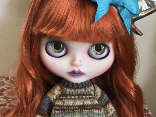 Custom Blythe Doll Factory OOAK “Khira” by Dollypunk21 *Free Set of Extra Hands*